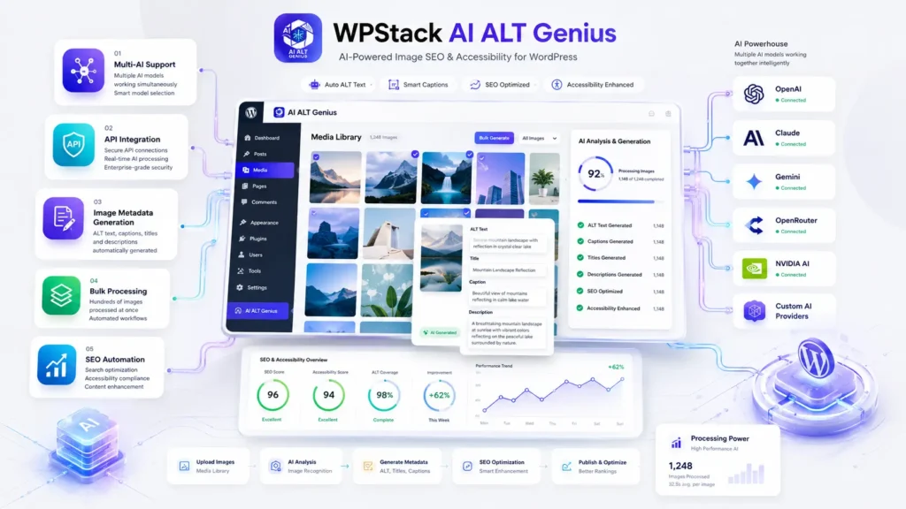 AI ALT Genius WordPress plugin preview