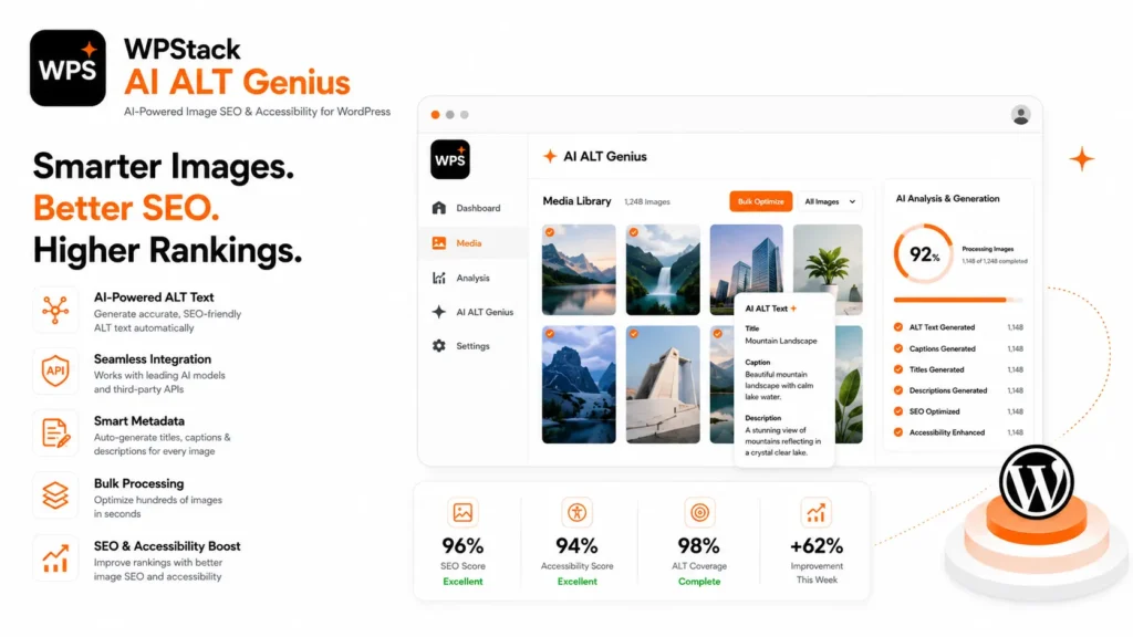 AI ALT Genius WordPress plugin artwork