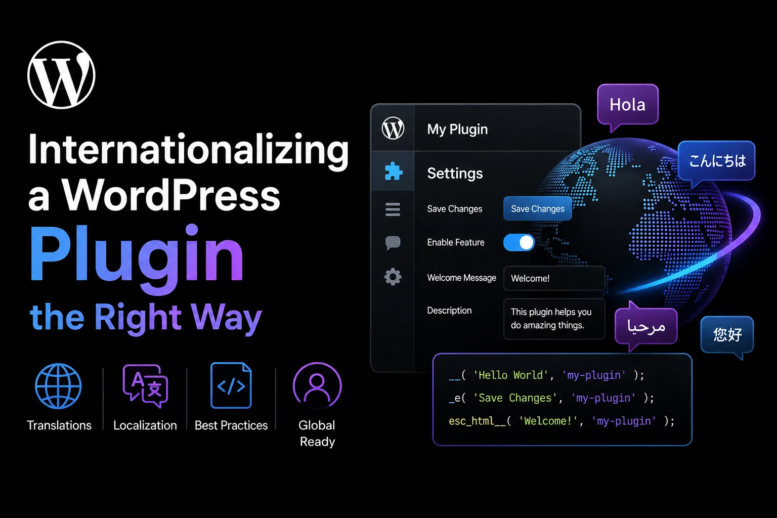 Internationalizing a WordPress Plugin the Right Way