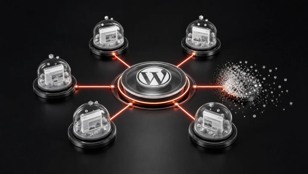 WordPress Multisite network creating isolated temporary sites and deleting one expired sandbox